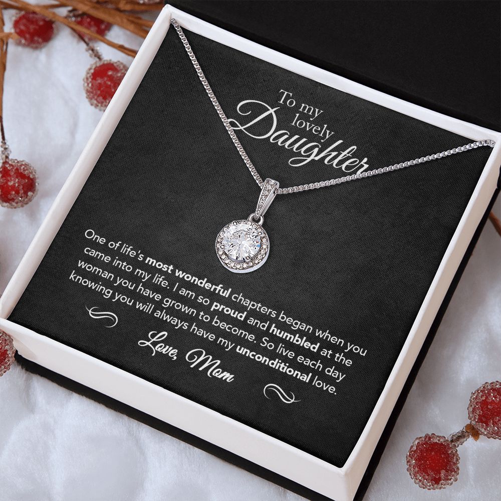 Eternal Home Necklace, Two-Toned Box