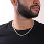 To My Husband - Greatest Adventure - Cuban Link Chain - Black