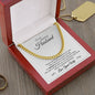To My Husband - Greatest Adventure - Cuban Link Chain - White