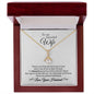 Alluring Beauty Necklace in Mahagony Style Box