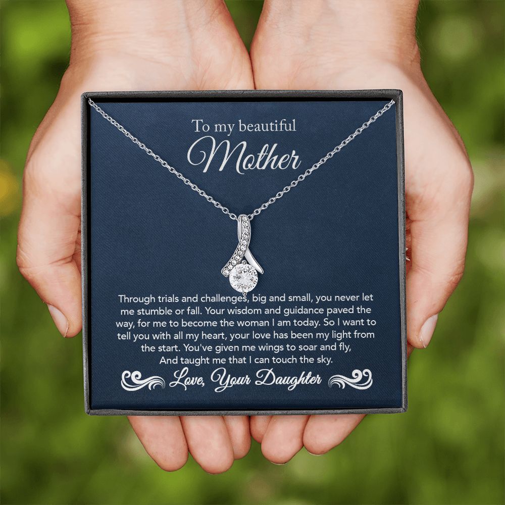 To My Mom Thank You For the Greatest Mom Forever Love Pendant Necklace -  Walmart.com