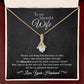 To My Wife - Greatest Adventure - Alluring Beauty Necklace - Black