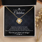 To the Mother of My Children - Love Knot Necklace - Best Thing - Midnight Paisley