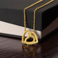 Daughter Gift from Dad,18K Yellow Gold Finish