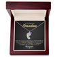 To Our Precious Grandmother - Personalized, Engraved Baby Feet - Greatest Treasure - Midnight Marble