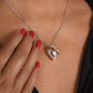 To My Wife - Confidant & Best Friend - Forever Love Necklace - Black