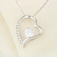 To My Wife - Confidant & Best Friend - Forever Love Necklace - Black