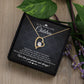 To the Mother of My Children - Forever Love Necklace - Best Thing - Midnight Paisley